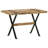 Grishma Solid Wood Top Metal Base Dining Table-696116692-709650388