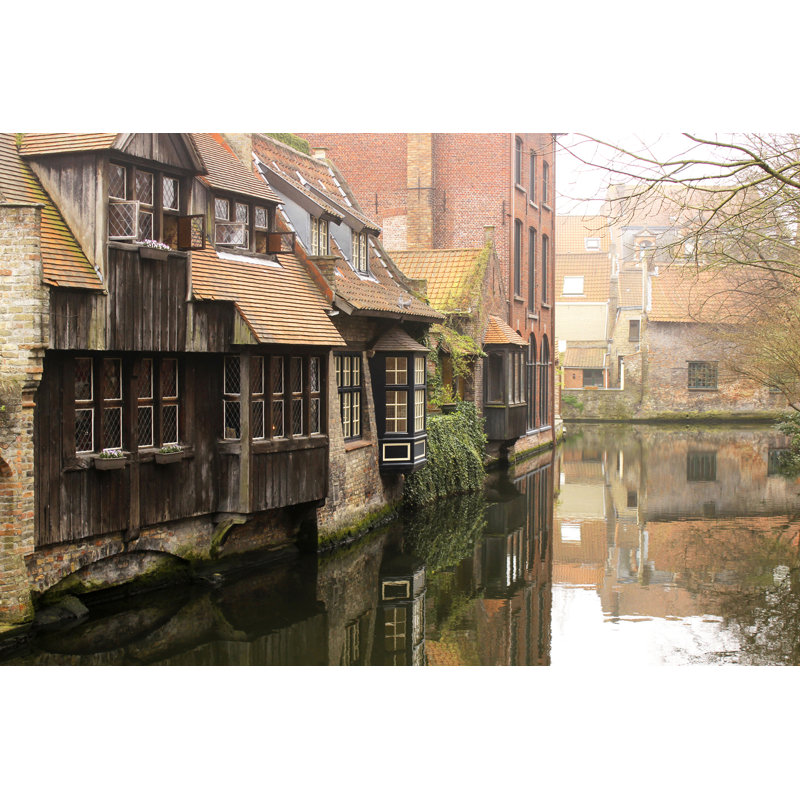Bruges Canal #4 Print by Ed Swonger