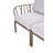2 Single Sofa  Patio Indoor/ Outdoor Garden Single Sofa Armchairs Plastic With Soft Cushion Weather Waterproof Chair Sectional  Balcony Garden Pool Lawn Backyard Morden Design Sitting Room Sofa