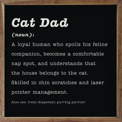 Cat Dad Definition