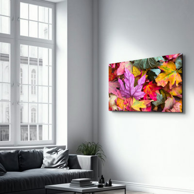 Elegant Tempered Glass Painting, 27.6 x 43.3 Inches | 100% Tempered Glass, Thickness: 0.16 Inches | UV Printed Artwork, Perfect for Home Decor & Modern Interiors, Stunning Visuals for Any Room