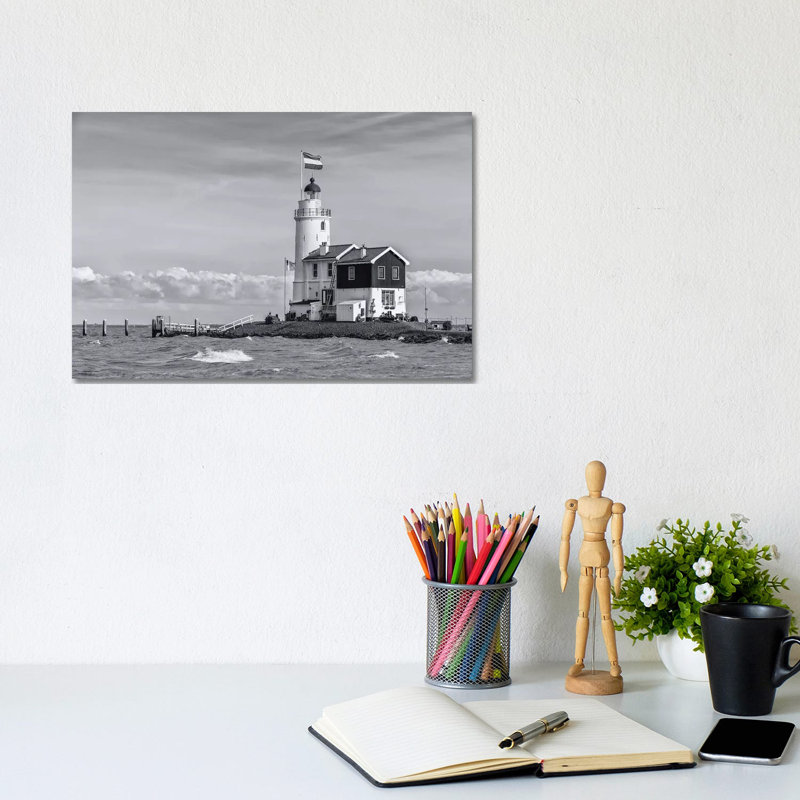 Netherlands, Marken by Mikolaj Gospodarek - Wrapped Canvas Print, 20.32 cm H x 30.48 cm W