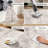 Asher Modern Abstract Machine Washable Area Rug With Non-Slip Backing-964303992-923817263