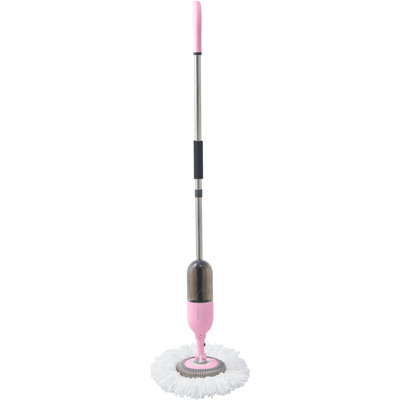 Clean Everywhere Spray Mop Kit in Pink
