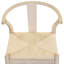 Renault 37" Tall Oak Wood Counter Stool, Light Bleached Natural