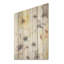 Vive Pansy Dreams Bouquet I - Pensées, art sur bois de pin naturel-698344825