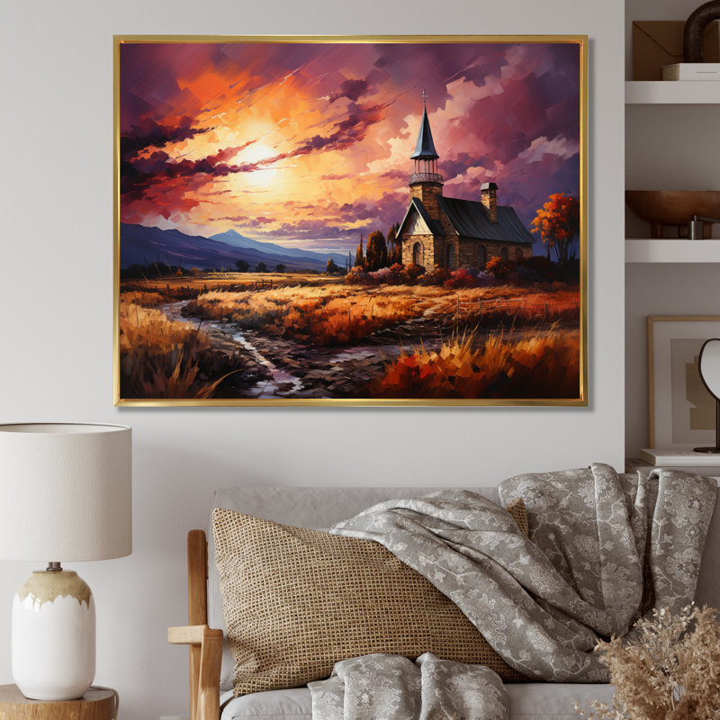 Christianisme Divine Grace II - art mural sur toile Christianisme, Cadre flottant noir, H 30 po x l 40 po x P 1,5 po
