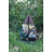 Gnome Old Couple On Bench Statue