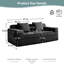 Causeuse modulaire à 2 places Boneless Canapé modulaire Boneless Cloud-256968898