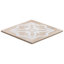 Angela Harris Mediterra Kasma Terra Crema Decor 8X8 Matte Porcelain Tile