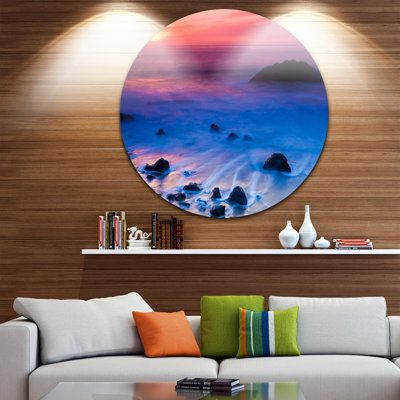 « brillante couleur rocky coast coast »-impression