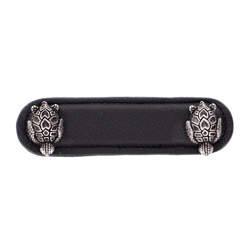 Pollino 4" Center to Center Bar Pull, 6", Antique Copper