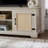 Rattan TV Stand Console Table for TVs up to 70 Inches