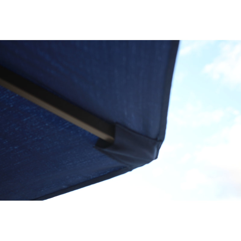 Parasol de marché 9 pi Vanderpool, Bleu marine