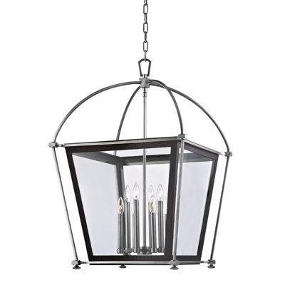 Luminaire suspendu géométrique à 4 lumières Hollis