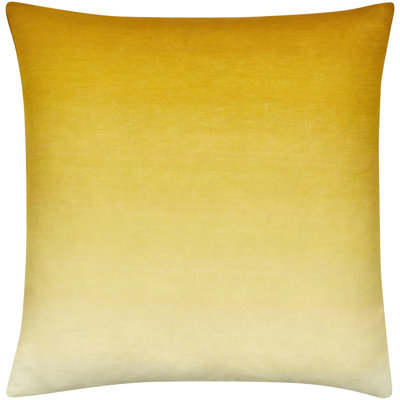 Deadra Ombre Linen Reversible Throw Pillow