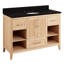 Burfield 48" Single Bathroom Vanity Set with Oval Undermount Sink-907447431-909458544-909458545