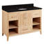 Burfield 48" Single Bathroom Vanity Set with Oval Undermount Sink-907447431-909458547-909458544