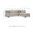 Upholstered L-Shaped Sectional-90630161-90654597