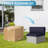 Bozman Fully Assembled Curved Patio Sofa-749006400