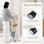 Plastic Rolling Laundry Basket