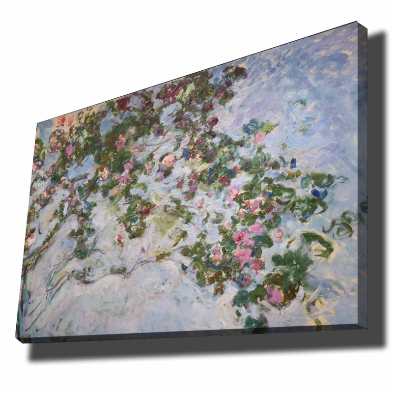 Claude Monet - peinture sur toile tendue