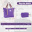 Ensemble de valise extensible avec sac de voyage 3 pièces Softside