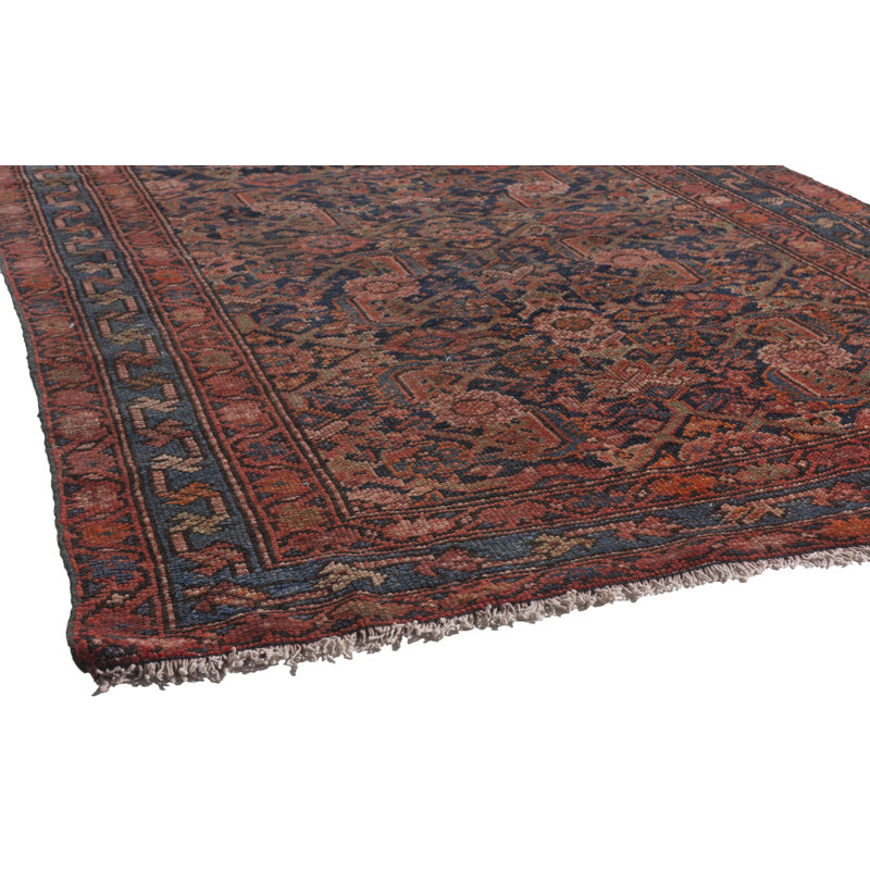 One-of-a-Kind 3'5 X 15'5 Hand Knotted Area Rug