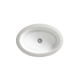 Pop Oval Under Counter Bathroom Sink