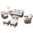 7 Piece Rattan Sofa Seating Group With Cushions-908739373