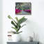 Art mural en verre acrylique épique «Azaleas Bonaventure» par Winthrope Hiers, 16 po x 12 po-339219993