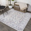 Lazo Modern Persian Vintage Light Grey/Red Rug-610850788