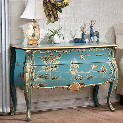 Armoire décorative de style américain