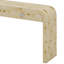 Console avec 2 grands tiroirs et poignées en métal, table d'entrée en bois-119412020