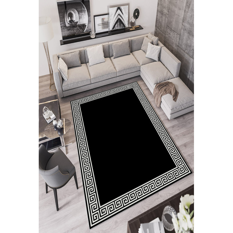Stylish Hall Carpet, 39.4 x 59.1 inches | 100% Polyester, 650 g/m², 0.16 in Pile Height | Antibacterial, Eco-Friendly, Non-Slip PVC Dot Underside | Machine Washable, Perfect for Modern Entryways & Living Spaces