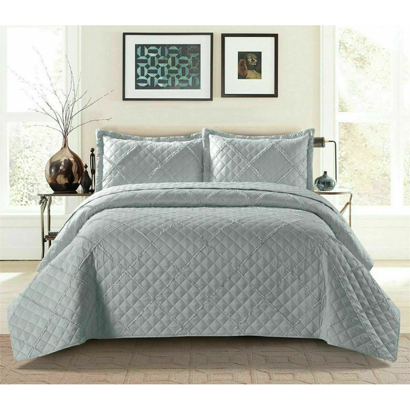 Rametta Throw Blanket, Silver