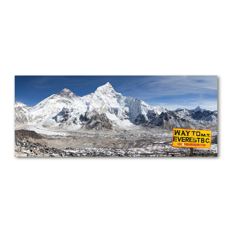Mount Everest - Wrapped Canvas Print