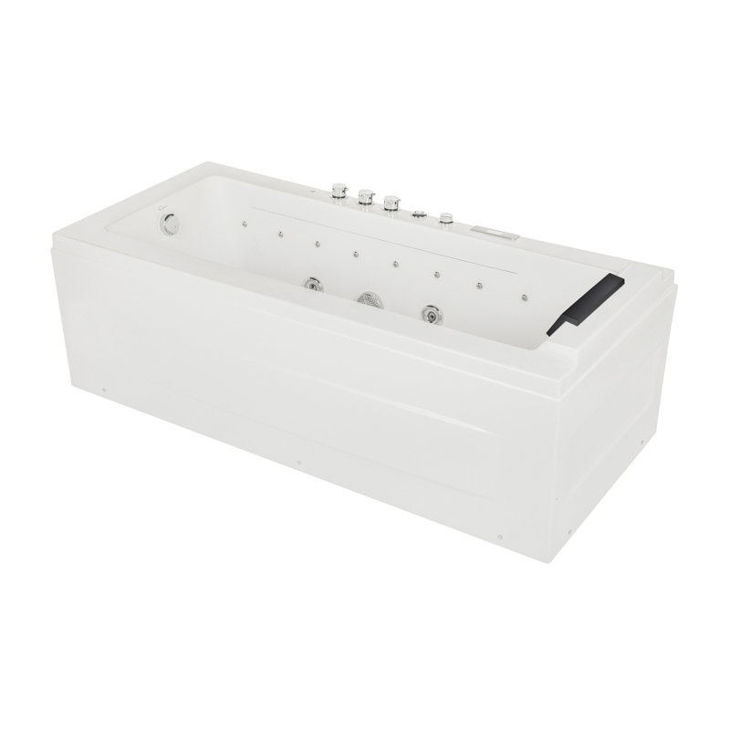67'' x 29'' Alcove / Tile In Plastic / Acrylic Bathtub with Faucet