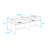 Rectangle 4 Person Office Cubicle Desk