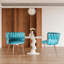 Fauteuil d'appoint en velours-1465119031