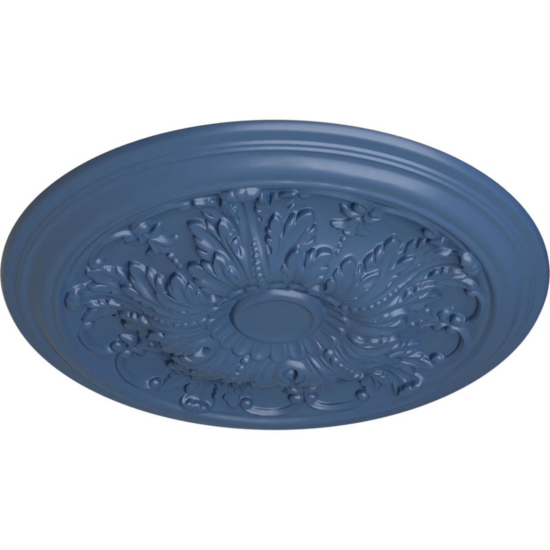 Endurathane Damon Ceiling Medallion, 20"OD x 1 1/2"P (Fits Canopies up to 3 3/8"), Hand-Painted Americana Finish, Americana