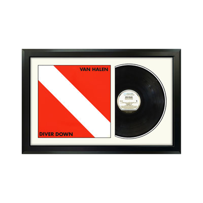 Disque avec passe-partout blanc Van Halen
