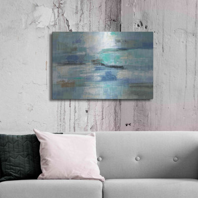 Brayden Studio «Clear Water» par Silvia Vassileva, art mural en métal, MTL-1389