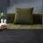 Space-saving Chenille Sectionals, Green Modular Design For Modern Home