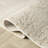 Abstract Modern High-Low/Carved Polyester Area Rug, Cream/Gold-414503244-424477455