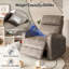 Fauteuil inclinable électrique pivotant Khamille-895453770