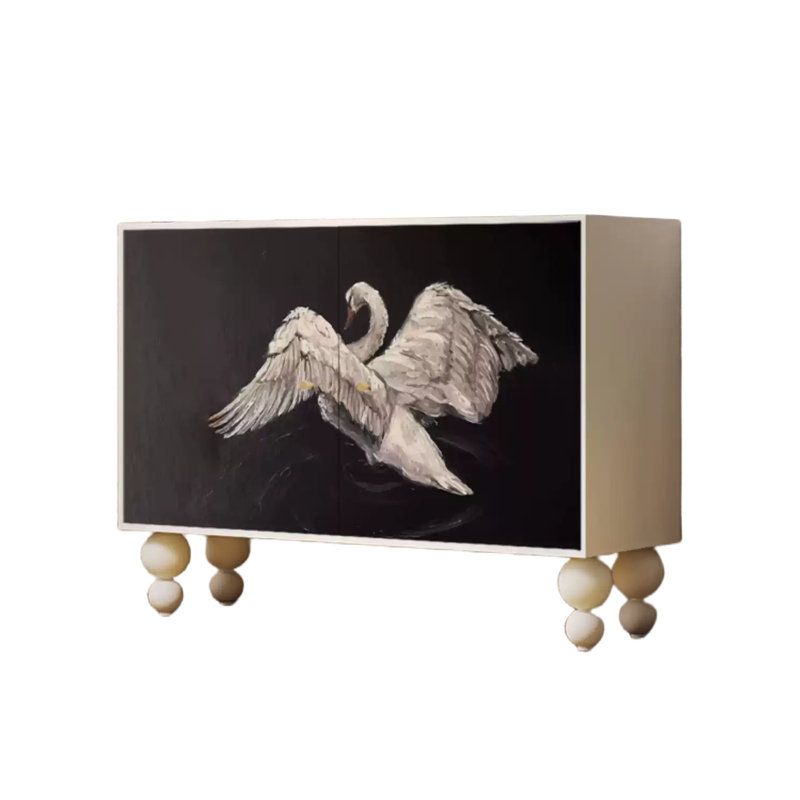 Armoire d'appoint en bois massif