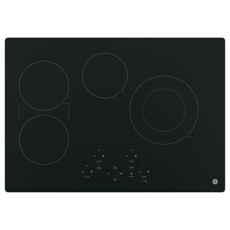 Built-in 30" Electric Cooktop with 4 Burners