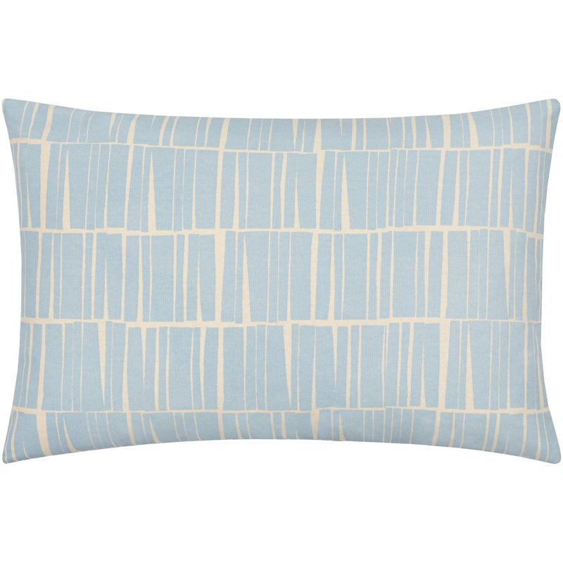 Coussin et insert B lombaire, Bleu clair / beige