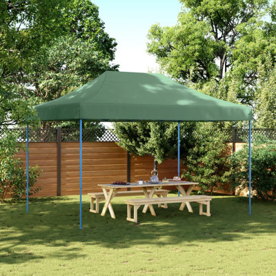 vidaXL Party Tent Green, Blue